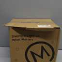 Minetom Snowflake Christmas String Lights - 2 Pack 6 Drops 8 Ft. 100 Mini Bulb Snowflake Icicle Lights with Hooks Connectable Hanging Lights for Xmas Rooftop Home Indoor Outdoor Party Wedding