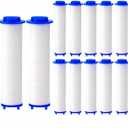 12Pcs 3.340.94 Inch Ion Shower Dropse Head Filter PP Cotton Replacement Cartridge, Shower Head Filter Drivese, Water Filter Core Cotton For Handheld Showerheads.
