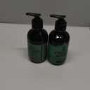 Striking Viking Beard Wash and Conditioner - 10 Fl Oz per Bottle, Peppermint & Eucalyptus - Paraben & Sulfate Free, with Jojoba Oil - Deep Clean Beard Shampoo & Conditioner - All Facial Hair Types