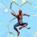 Iron Spider Action Figures 7inch 1/10 Scale All Joints Movable Superhero 2.0 Series Exquisite Collection Toy