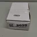 RidRed Office Chair Wheels Replacement Heavy Duty 2 Inch Roller Blade Wheels for Carpet Hardwood Floors,Support 2000 LB, Rubber Rollerblade Desk Chair Casters, Standard Stem Universal Fit, Set of 5 (Transparent Black)