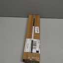 Curtain Rods for windows 32-62 inch, 5/8 inch Decorative Matte Black Splicing Heavy Duty Metal Curtain Rod set with Brackets