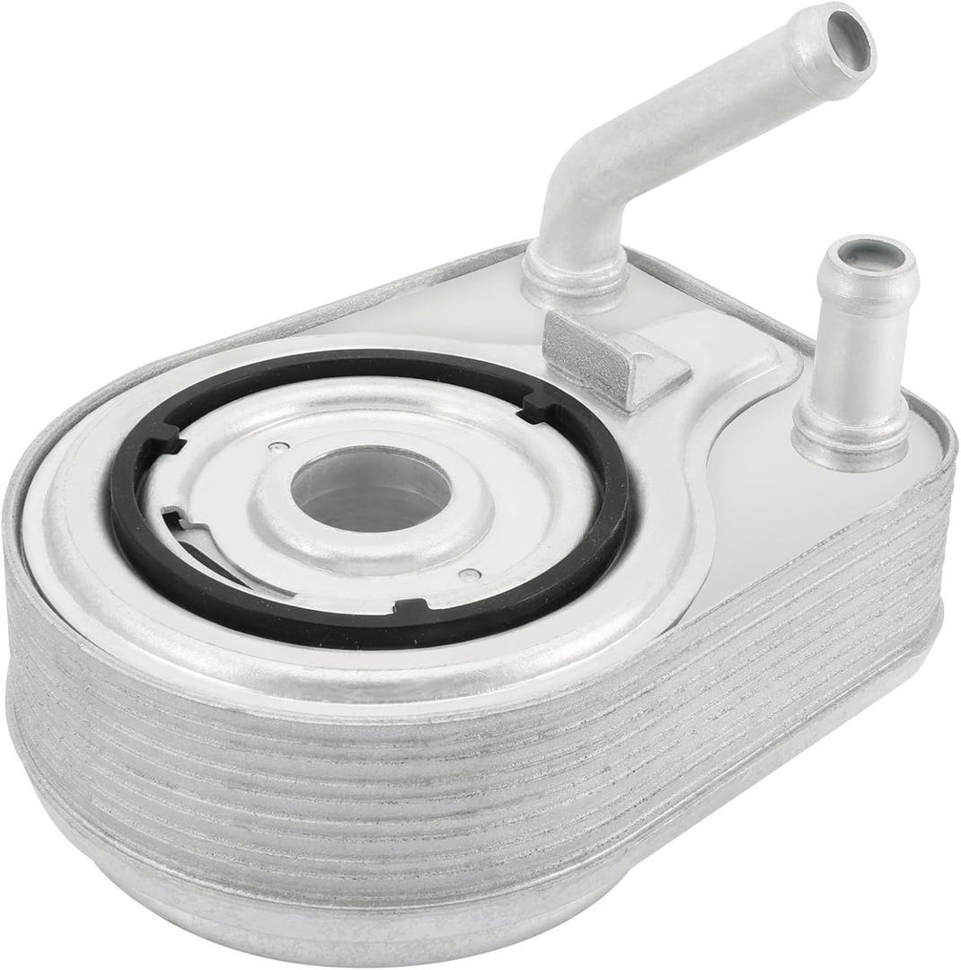 AULINK 264102B740 Engine Oil Cooler (1.6L L4) Compatible with 2017-2020 Hyundai Elantra GT Kona Sonata Tucson Veloster,Compatible with 2014-2020 Kia Soul Optima Forte Koup Forte5,Replaces 26410 2B740