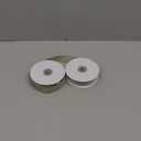 MEEDEE Olive Green Velvet Ribbon 1 Inch Single Face Nylon Velvet Ribbon 2 Rolls 20 Yards Moss Green Ribbons for Christmas Tree, Gift Wrappig, Rustic Wreath, Velvet Bow Making, Home Decor