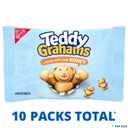 TEDDY GRAHAMS Honey Graham Snacks, 40 Kids Snack Packs (4 Boxes)