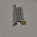 Brushed Nickel Shower Curtain Rods - 31-80 Inch Spring Tension Shower Rods for Bathroom, Adjustable, No Drilling, No Rust, Stainless Steel