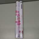 2 x 3 Pcs Pink Large Christmas Gingerbread Door Stickers Peppermint Gingerbread Candy Door Decal for Party Decoration Xmas Theme Supplies Window Floor Clings Wall Decals