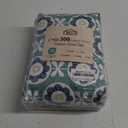 JSD Green Floral Cotton Sheet Set King Size, 300 TC Printed Sateen Bed Sheets Deep Pocket, Soft Breathable Wrinkle Free (Green Sunflower)