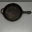 Lodge 10.25 Inch Cast Iron Skillet  Pre-Seasoned Frying Pan with Teardrop Handle  Oven, Stovetop, Grill & Campfire Use  Made in USA  Durable, Non-Toxic, Even-Heating Cookware  Black