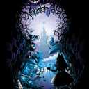 Youtheart Painting with Diamonds Alice Wonderland Diamond Art, 5D Full Drill Cross Stitch Embroidery Kit (12"X16", AR151)