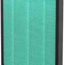 YIOU Air Purifier R1 Replacement Filter, 3-in-1 Pre-Filter, True HEPA Filter, High-Efficient Activated Carbon Filter(Pet Allergy),Deep Green