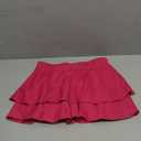 Afibi Women Sexy Pleated Mini Skirt Solid Ruffle Lingerie Skirts, XS