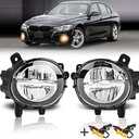 AutoBeeDen Fog Lights for BMW (F30 F32 F33 F36, 230i 320i 328d 328i 330e 330i 335i 340i 428i 430i 435i 440i, 2 3 4 Series), 2012-2020, LED Fog Lamps Replacement, 1 Pair, LED Bulbs (Clear)