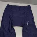 Bikewa Men's Cycling Shorts with Silicone Leg Grippers Padded Bike Bicycle Biking Shorts for Men No Pockets (X-Large, Navy)