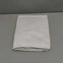 Royale Linen 400 Thread Count 100% American Grown Cotton Fitted Sheet Twin Size - All Around Elastic Fitted Sheet - Luxury Sateen Weave - Snug Fit Bottom Sheet Fit Up to 16" (Twin, Signature White)