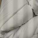 Amazon Basics White Down Alternative Comforter and Duvet Insert with Corner Tabs, Machine Washable, King, All-Season, 102 x 90 inches