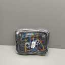 KLFVB 3PCS Clear Backpack for Girls and Boys, Kids See Through Backpacks Stadium Approved, Transparent Bookbag for Elementary