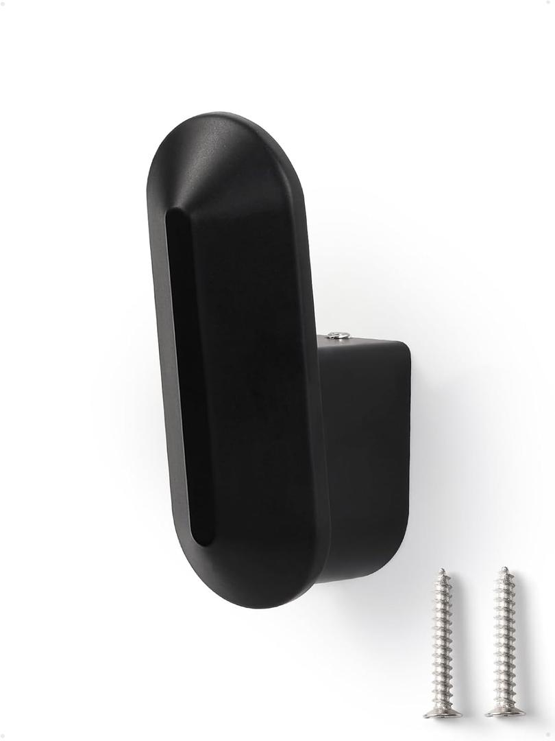 4 Pack Wall Mounted Robe & Towel Hooks for Bathrooms Black Wall Hooks for Hanging Coat Hooks Kitchen Heavy Duty