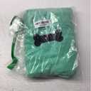 Bone Dry Pet Grooming Towel Collection Absorbent Microfiber X-Large, 41x23.5", Embroidered Green