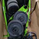 24V Go Kart for Kids 8-12 Years, 300W*2 Extra Powerful Motors, 9Ah Large Battery 8.1MPH High Speed Drifting with Music, Horn,Max Load 155lbs Outdoor Ride On Toy for Teens (Green)