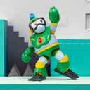 Jada Toys Mega Man Wave 3 Bubble Man Action Figure 1:12 Deluxe Scale 6" Tall, Fully Articulated, Collector Packaging