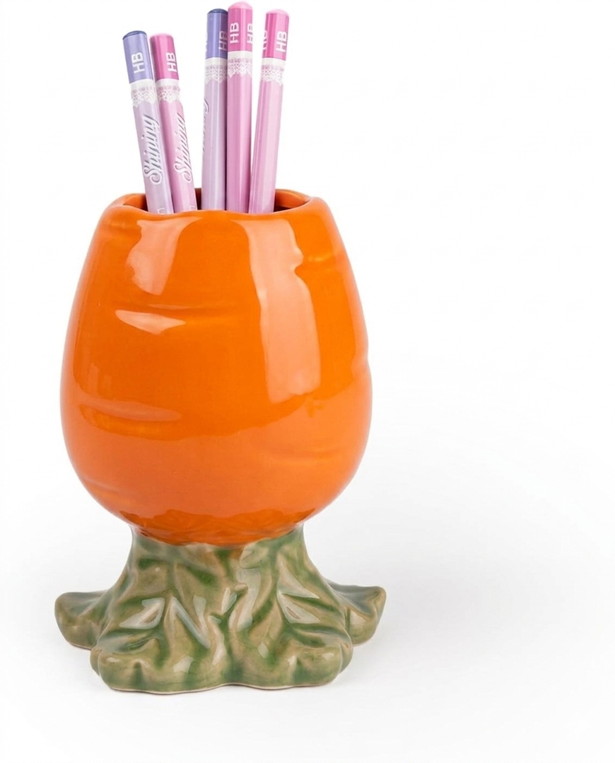 Ceramic Strawberry Vase, Cute Fresh Flowers Vases, Small Fruit Vases for Strawberry Party, Kitchen Decor(Red) (Small-3.5')