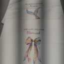 Coquette Bow Mermaid Coastal Beach Kitchen Dish Towels, Mermaid Gifts for Women Girls, Glitter Mermaids Tail Decorative Hand Tea Towels for Kitchen Bathroom, 16x24 Inches Set of 2