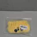 Microfiber Hair Towel Wrap for Kids, Yellow Bear Dry Hair Cap Suck Water, Absorbent Quick Girls Boys Hair Drying Towel, Lightweight Bouncy Hat Headscarf
