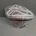 3x5 Washable Rug Indoor, Boho Non-Slip Low Pile Ultra Soft Area Rug Carpet for Bedroom, Entryway, Kitchen, Living Room, Office (Red)