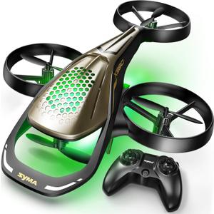 SYMA X990 RC Helicopter for Kids, Remote Control Helicopter with Amazing Stunt Tricks, 360 Propeller Protection, Altitude Hold & Gyro Stabilization, Perfect STEM Toy Gift for Boys and Girls (Black)