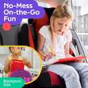 AYNAT FUN Magnetic Drawing Board for Kids & Toddlers with Beads and Magnet Stylus Pen - Magnetic Tablet Toy for Airplane & Car Ride Activities for Kids