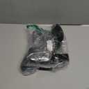 DREAM PAIRS Women's High Heel Ankle Strap Closed Toe Chunky Wedding Pumps Shoes (6.5, Black/Nubuck)