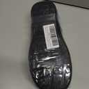 UBFEN Womens Mens Slippers Memory Foam Comfort Fuzzy Plush Lining Slip On House Shoes (5-6 Women/3-4 Men, White Black)