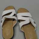 SHIBEVER Flat Sandals For Women Dressy: Comfortable Summer - Slip On Arch Support Flats Sandal, Size 40