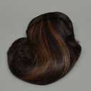 womens wigs for white women Medium Length wig Layered Wigs Light Brown Color with camel Highlights wigs with bangs Synthetic wig for Women (Brown Camel mixed)