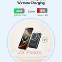 INIU for Portable Charger, Slim Qi2 Certified 10000mAh 30W Magnetic Power Bank, USB C in&Out Wireless Battery Pack Phone Charger, Only for iPhone 16/15/14/13/12 Series