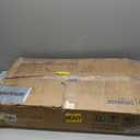 DEVAISE 3-Drawer Wood File Cabinet, Mobile Lateral Filing Cabinet, Printer Stand with Open Storage Shelves for Home Office, White