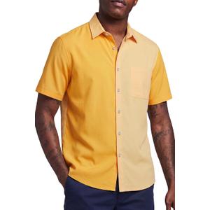 KYKU Mens Hawaiian Shirt Short Sleeve Button Down Casual Summer Beach Shirts (XL)