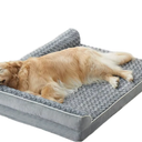 Dog Bed Comfortable Washable Fluffy Durable Large Foam Sofa
 3x2 ft