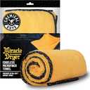 MIC721 Miracle Dryer Microfiber Drying Towel, (Great for Cars, Trucks, SUVs, RVs, Motorcycles & More), Yellow (36" x 25")