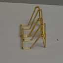 Plate Holder Easel Display Stand - 6 inch Metal Plate Stands for Display - Tabletop Picture Stand - Gold Iron Easels for Display Pictures | Photo Frames | Book | Decorative Plates | Plaque - 3 Pack