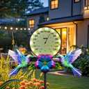 Outdoor Thermometer Thermometer for House Indoor Outdoor Thermometer Outdoor Thermometers for Patio Room Thermometer Hummingbird