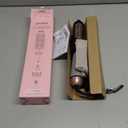 ZAVAREA Thermal Brush, 1.5 Inch Heated Round Curling Brush, 800M Negative Ions Ceramic Stylers for Less Frizz, 4 Temp Set, Dual Voltage for Travel, Easy Use Boosts Shine (Elegant Black)