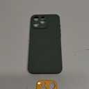 ESR for iPhone16 Pro Max Case with MagSafe, Supports Magnetic Charging, Smooth & Slim Silicone Case, Shockproof, Full Screen and Camera Protection, Soft Microfiber Lining,Green