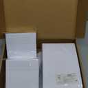 Ohuhu White Invitation Envelopes and Blank Note Cards Size: A2 (4.25x5.5)