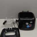 Hamilton Beach Cool Touch Electric Deep Fryer with Basket and Lid, 2 Liters / 8 Cups Oil Capacity, Adjustable Temperature, 1500 Watts for Fast Heat-up, viewing Window Easy to Clean, Black (35021)