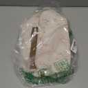 EACHY Travel Makeup Bag, Large Capacity Cosmetic Bags for Women, Waterproof Portable Pouch Open Flat Toiletry Bag Pattern Make up Bag (F-Beige) (Medium)