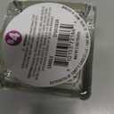 Square Glass Candle W/Dustcover White 9 Pack