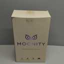 MOONITY Fire-Treated Cedar Owl House  14" x 9" x 9" All-Season Nesting Box for Screech, Kestrel & More  Durable, Weatherproof & Easy to Install (Brown)