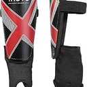 TAGVO Soccer Shin Guards for Kids Youth Adults, Protective Soccer Equipment for Boys Girls Men, Soccer Shin Pads for Kids, M